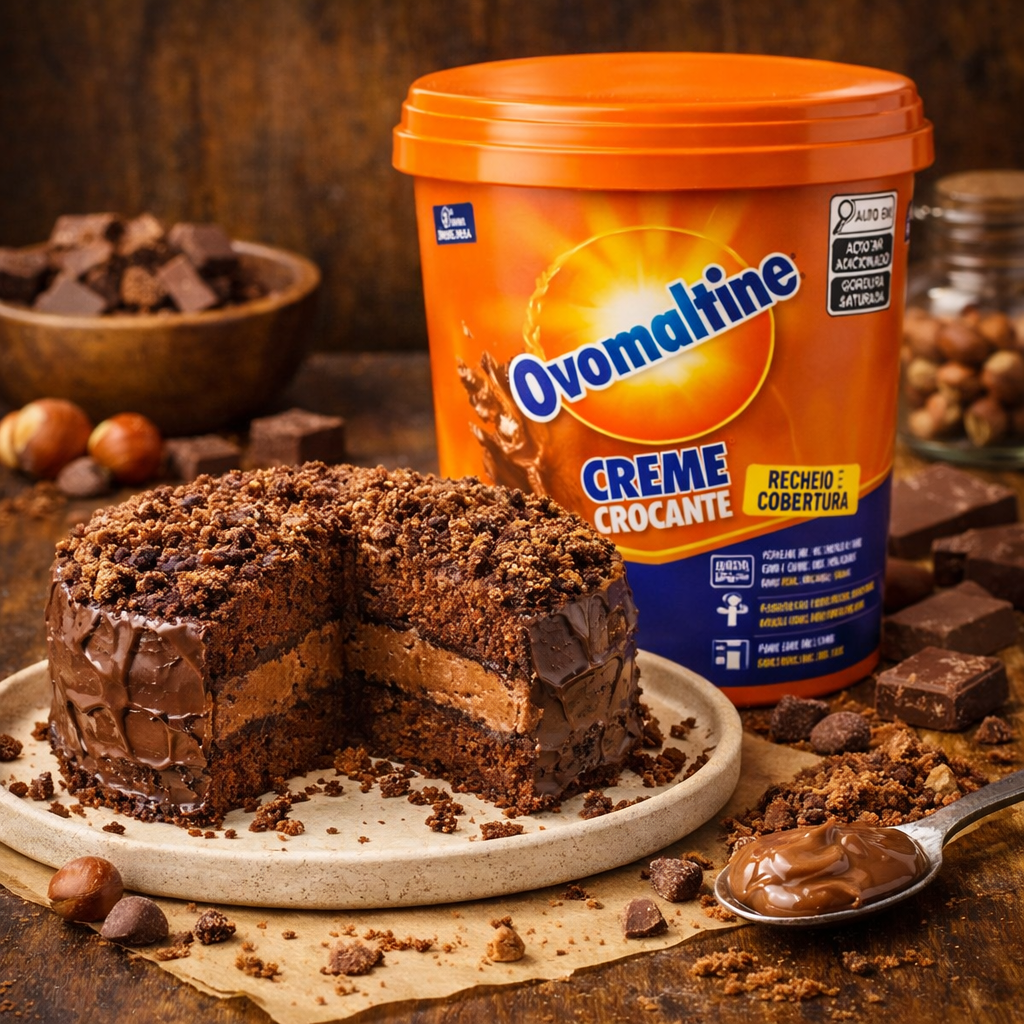 Creme Crocante Pote 900g - Ovomaltine