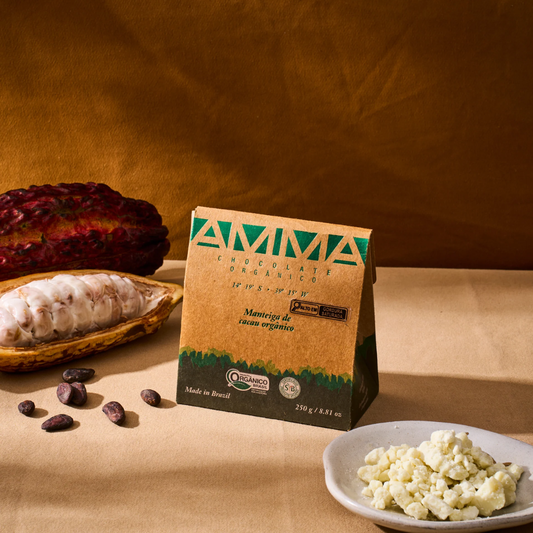 Manteiga de Cacau Orgânico - 250g - AMMA