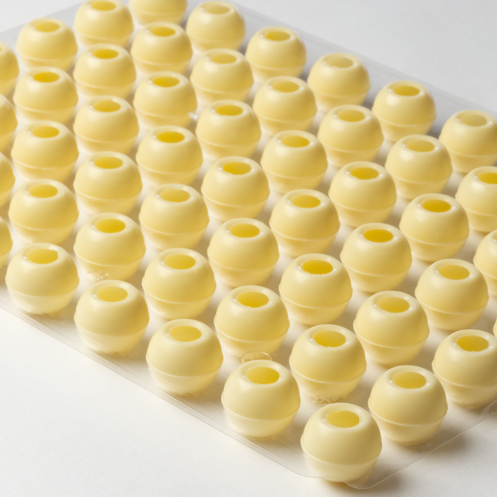 Trufas Ocas de Chocolate Branco - 504 Peças - Mona Lisa