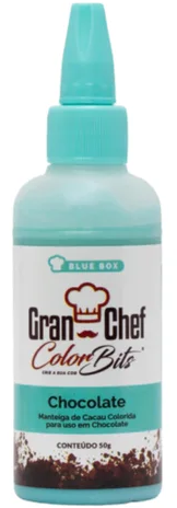 Corante Color Bits - Blue Box - Chocolate 50g - Gran Chef