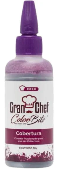 Color Bits Cobertura - Roxo - 50g - Gran Chef
