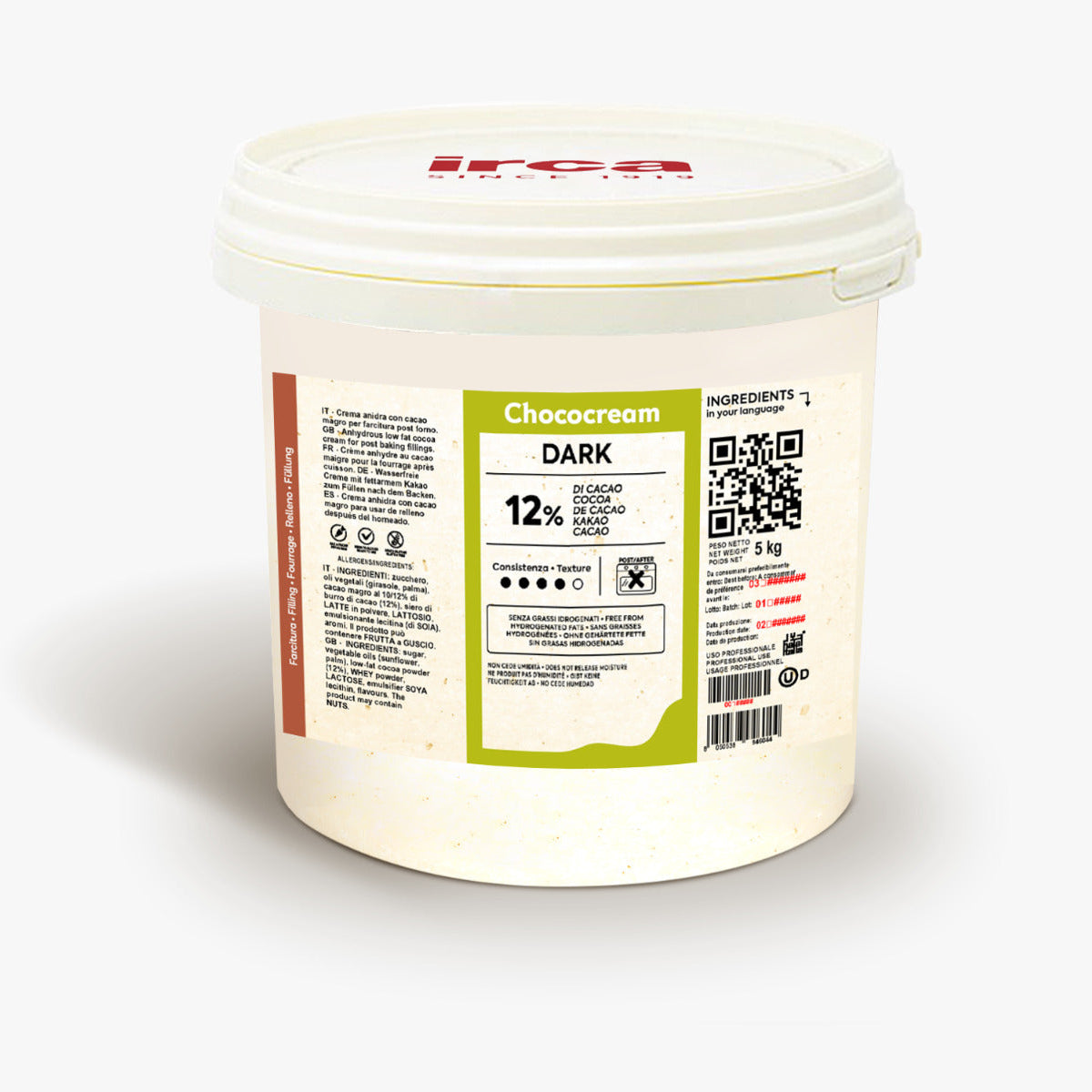 Creme de Chocolate Amargo Chococream Dark - 5kg - Irca