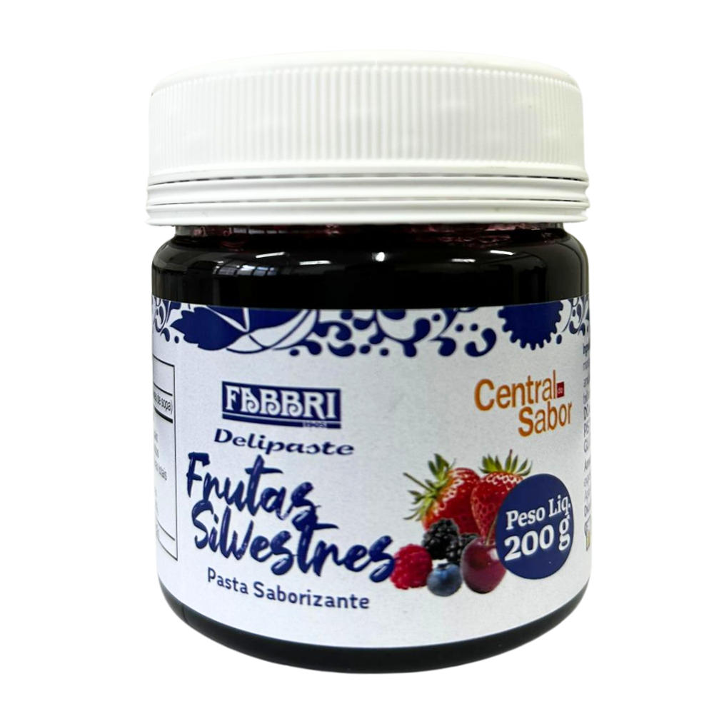 Pasta Saborizante Delipaste Frutti di Bosco (Frutas Silvestres) - 200g - Fabbri + Central do Sabor