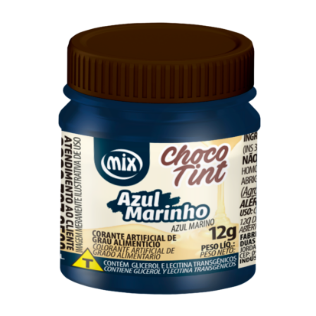 Corante para Chocolate Azul Marinho 12g - Mix