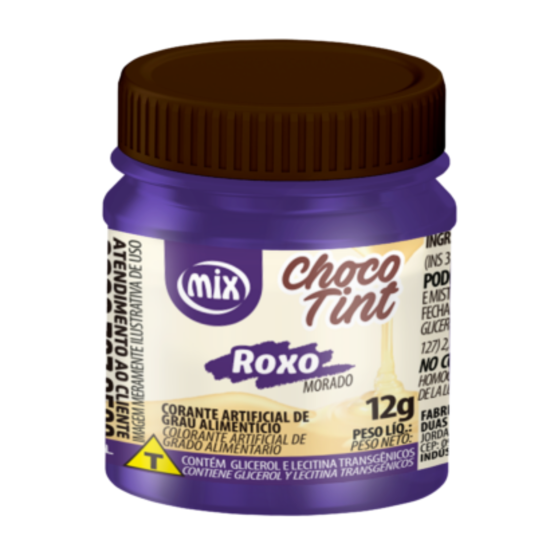Corante para Chocolate Roxo 12g - Mix