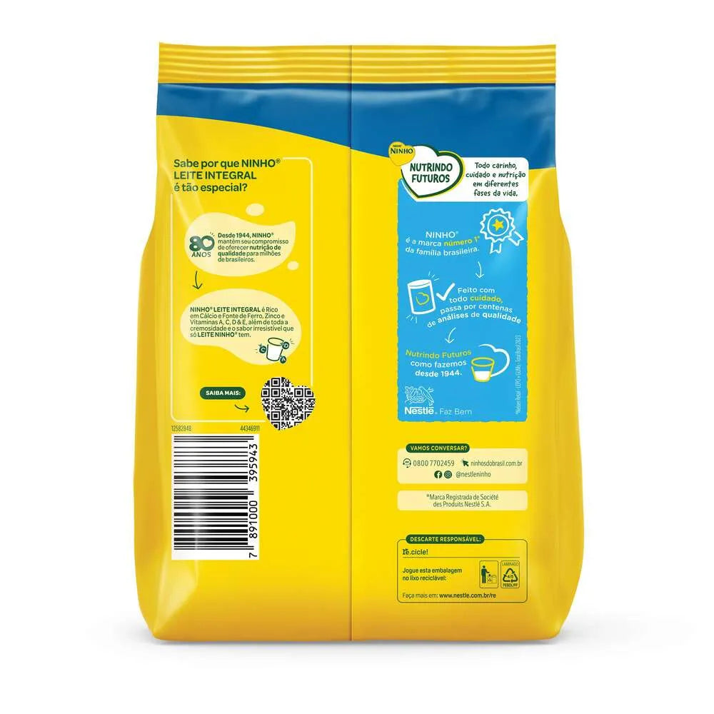 Leite em Pó Ninho Integral - Sachê 575g - Nestlé