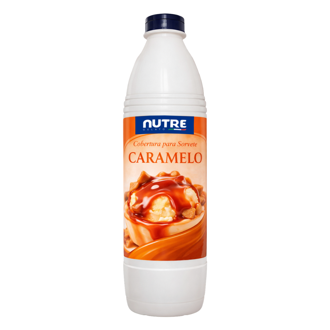 Cobertura de Caramelo 1,3Kg - Nutre Gelato