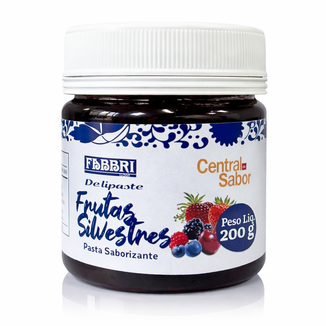 Pasta Saborizante Delipaste Frutti di Bosco (Frutas Silvestres) - 200g - Fabbri + Central do Sabor