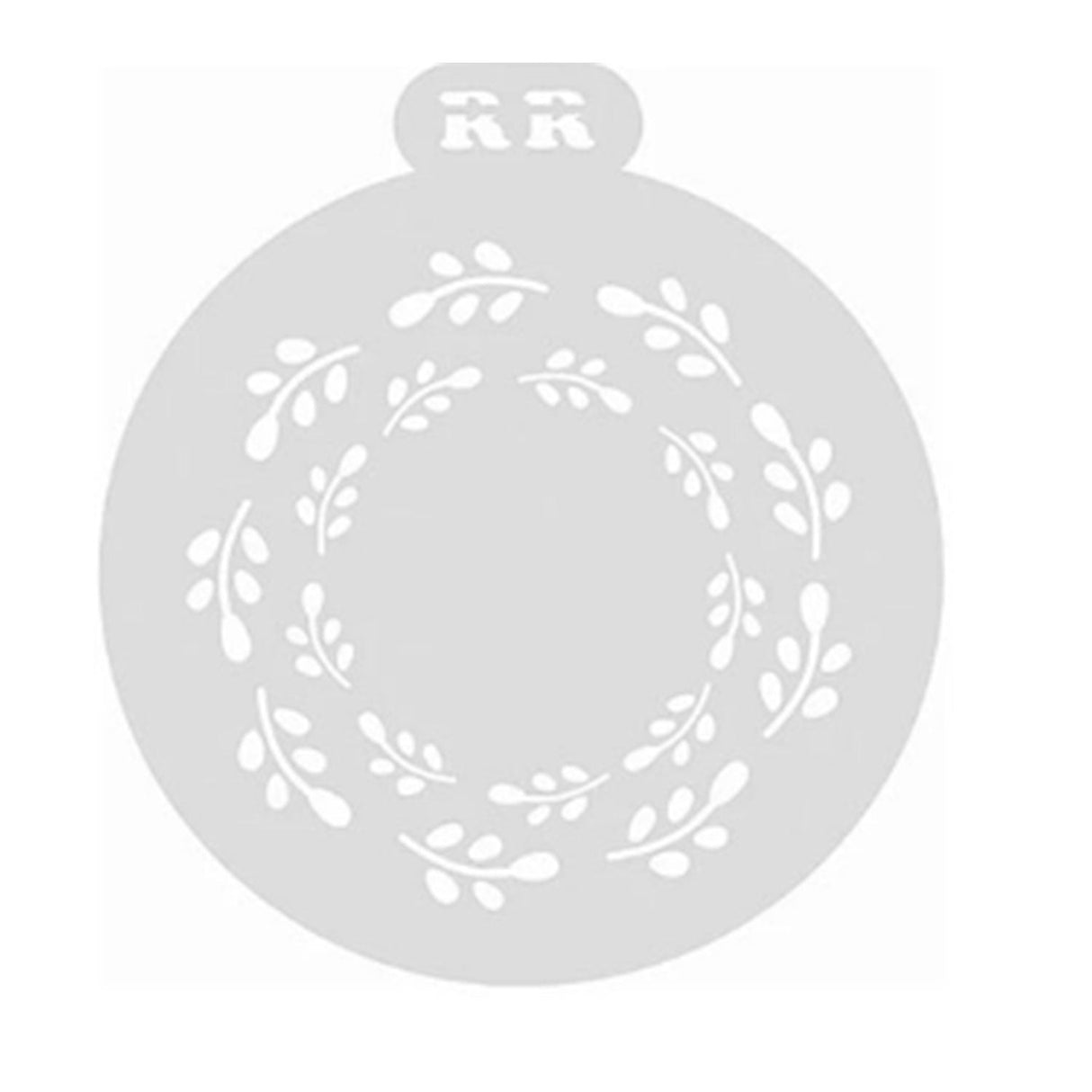 Stencil Mini Bolo Raminho ( ref 4091 ) - RR OLIVEIRA