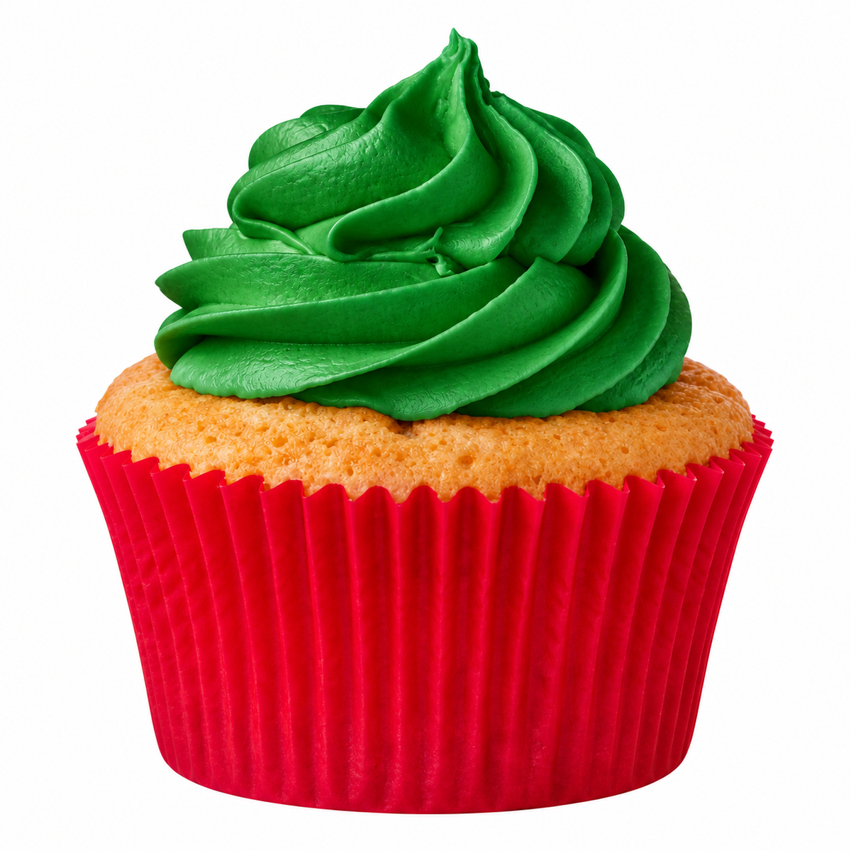 Forminha Cupcake Vermelho Natal - N.0 - 45un - Mago
