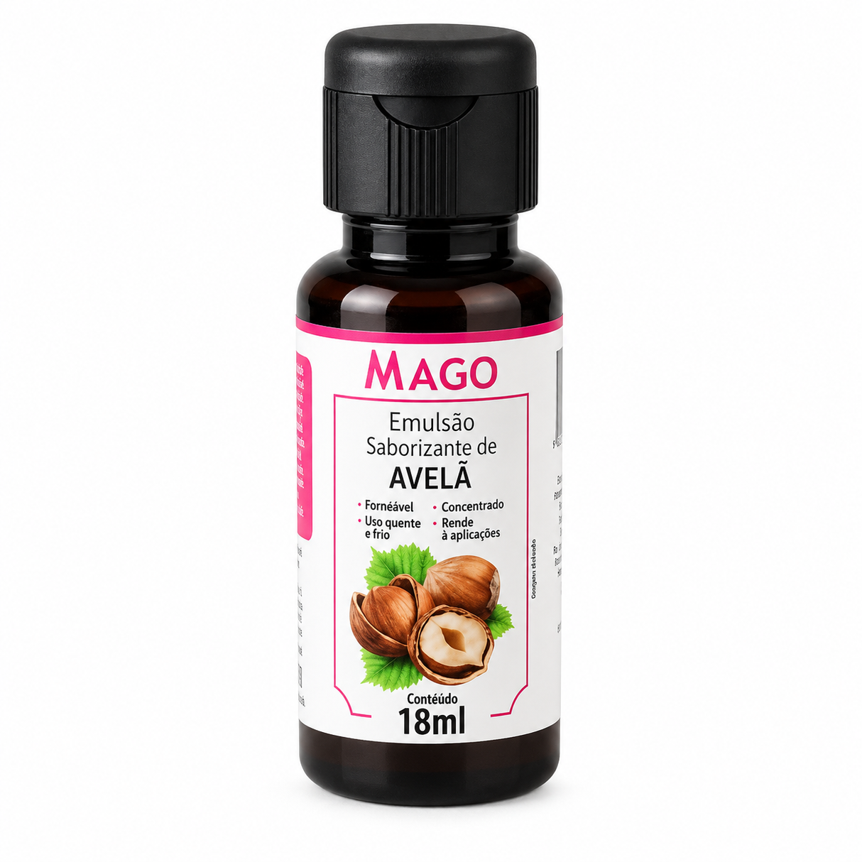 Emulsão Saborizante de Avelã - 18ml - Mago