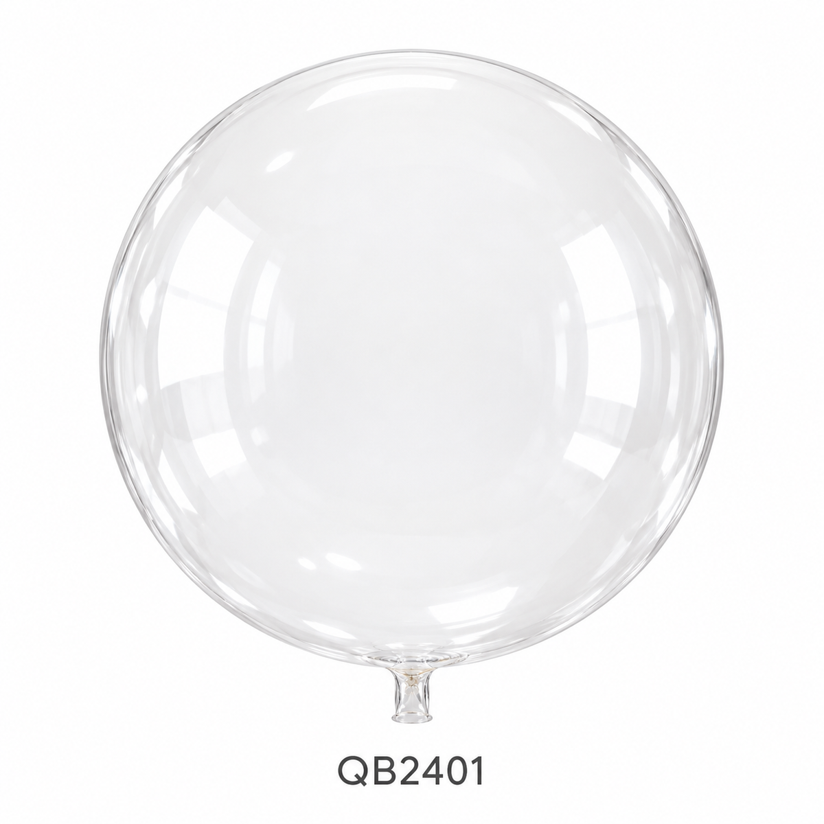 Balão Bolha - Transparente - 60cm (QB2401) - Silver Festas