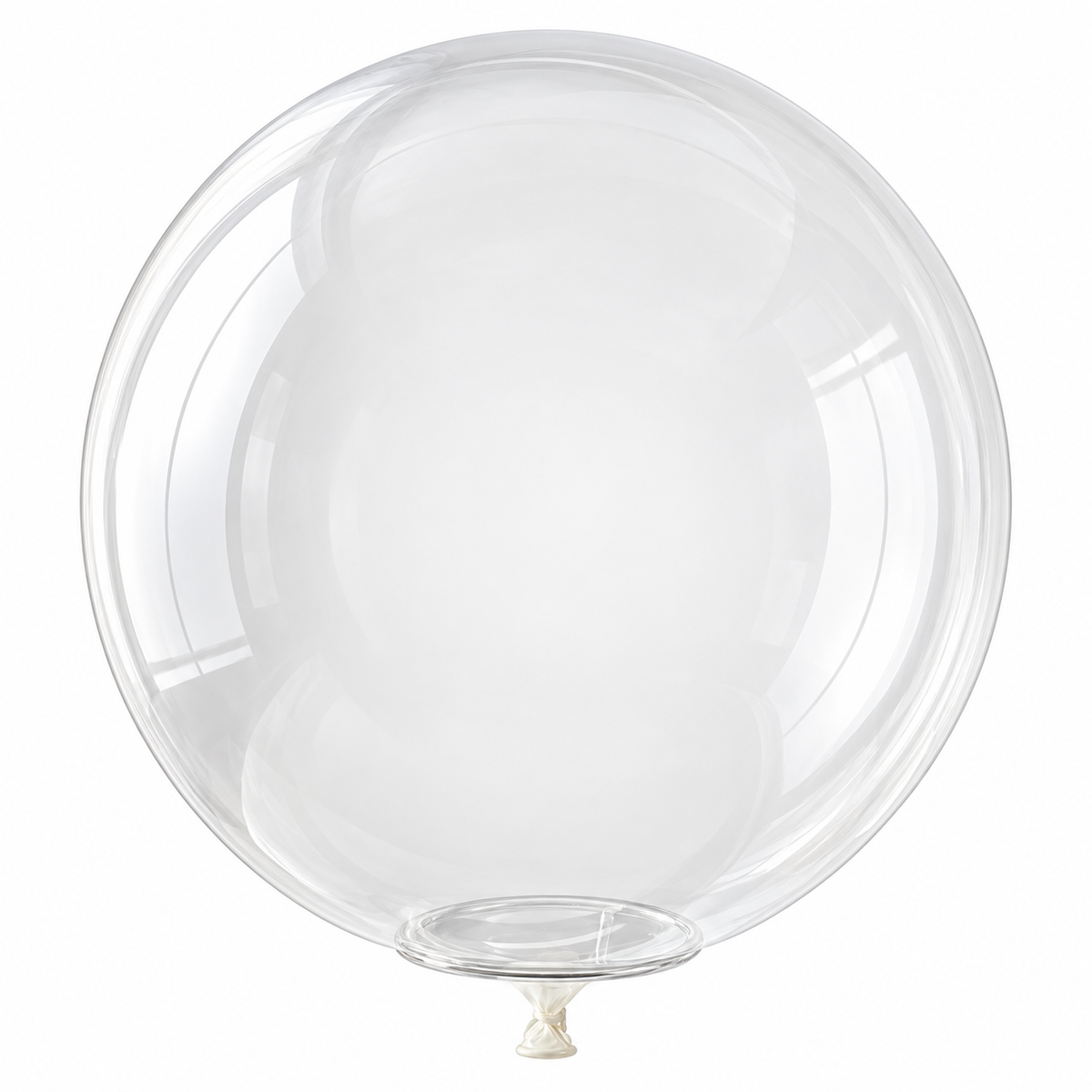 Balão Bolha Transparente (QB3601) - 91cm - Silver Festas