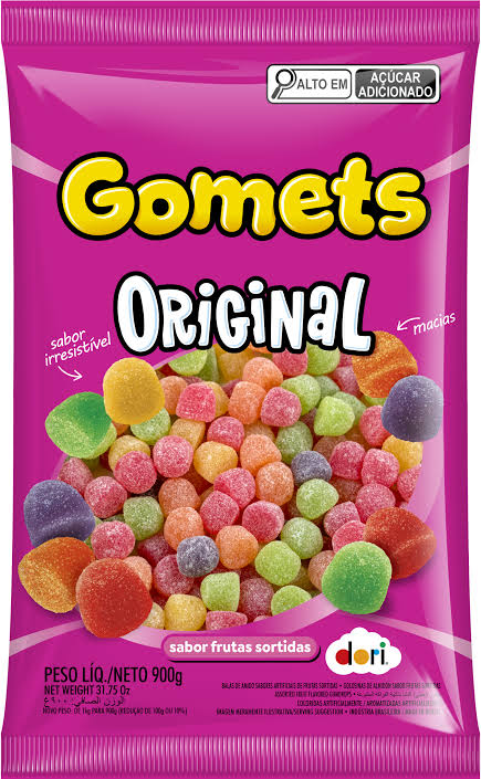 Bala de Goma Gomets Sino 900g - Dori