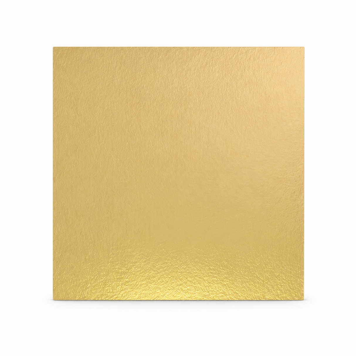 Base Quadrada Laminada Ouro - 23x23cm - Ultrafest