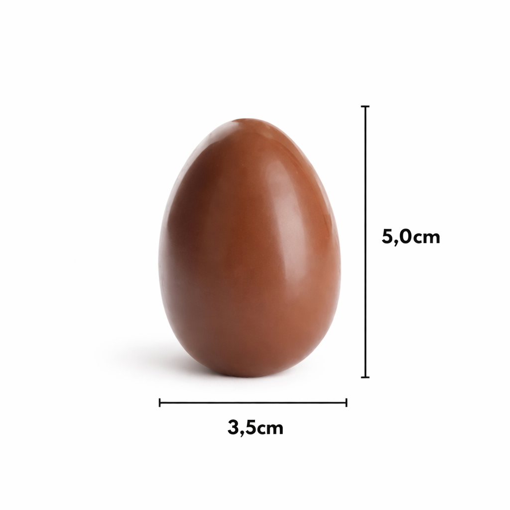 Forma de Chocolate em Poliestireno Ovinho (20g) - by Tábata Romero - Blue Star