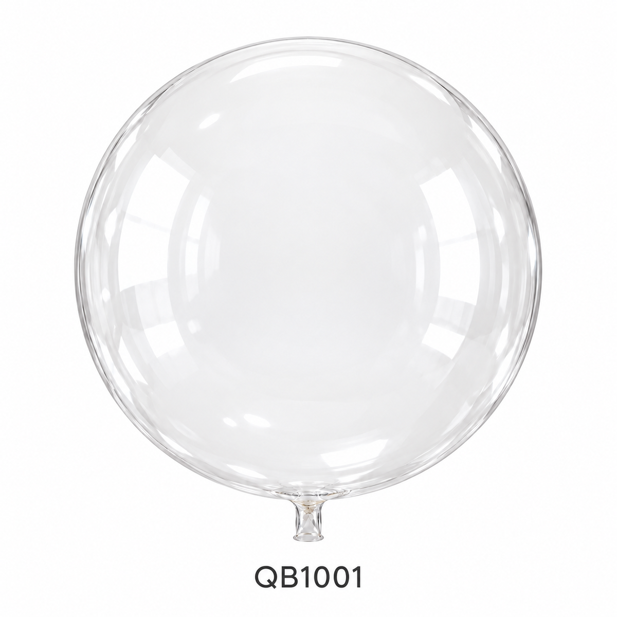 Balão Bolha Transparente - 25cm (QB1001) - Silver Festas