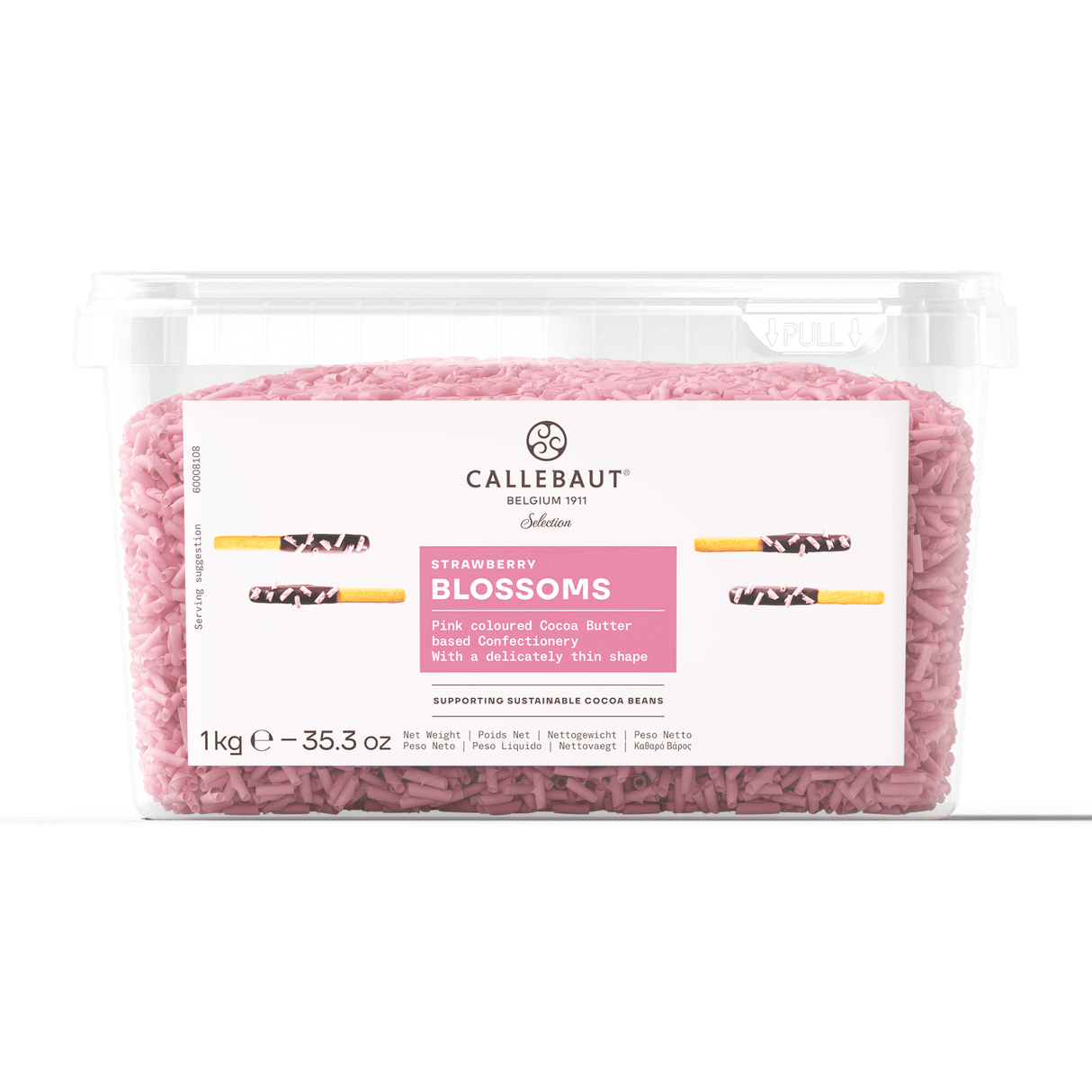 Blossoms de Morango 'Blossoms Strawberry' 1kg - Callebaut