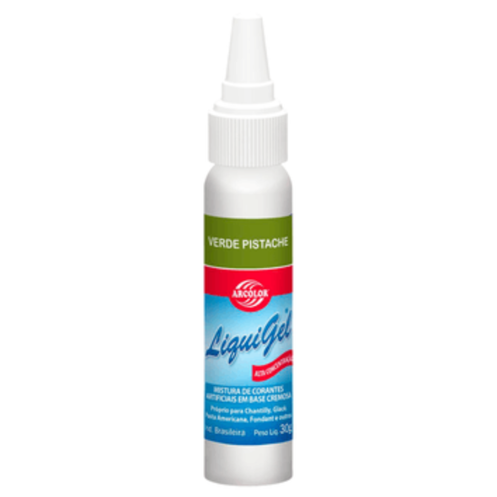 Corante Liquigel Verde Pistache 30g - Arcolor