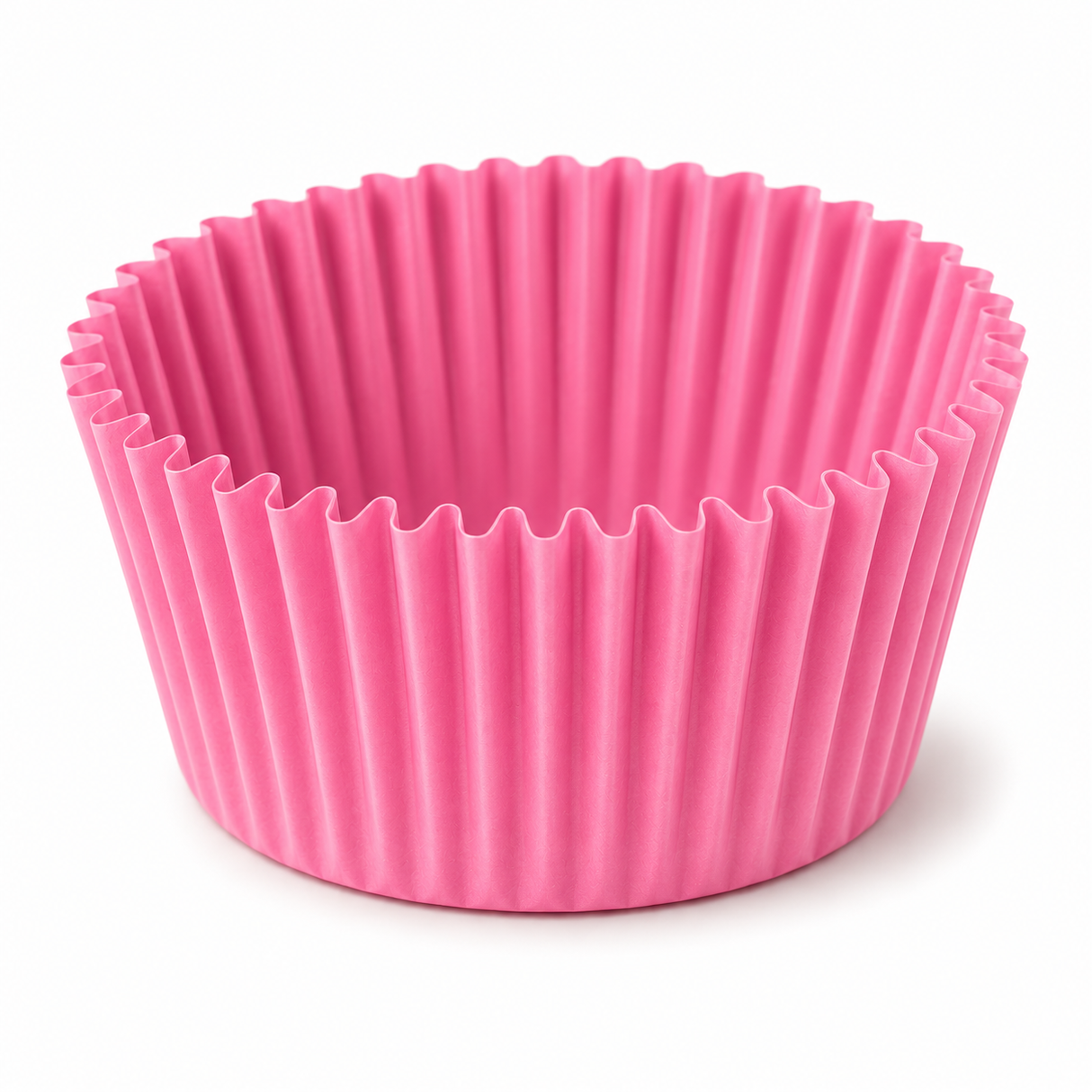 Forminha Forneável Mini Cupcake Rosa - 45un - Ultrafest