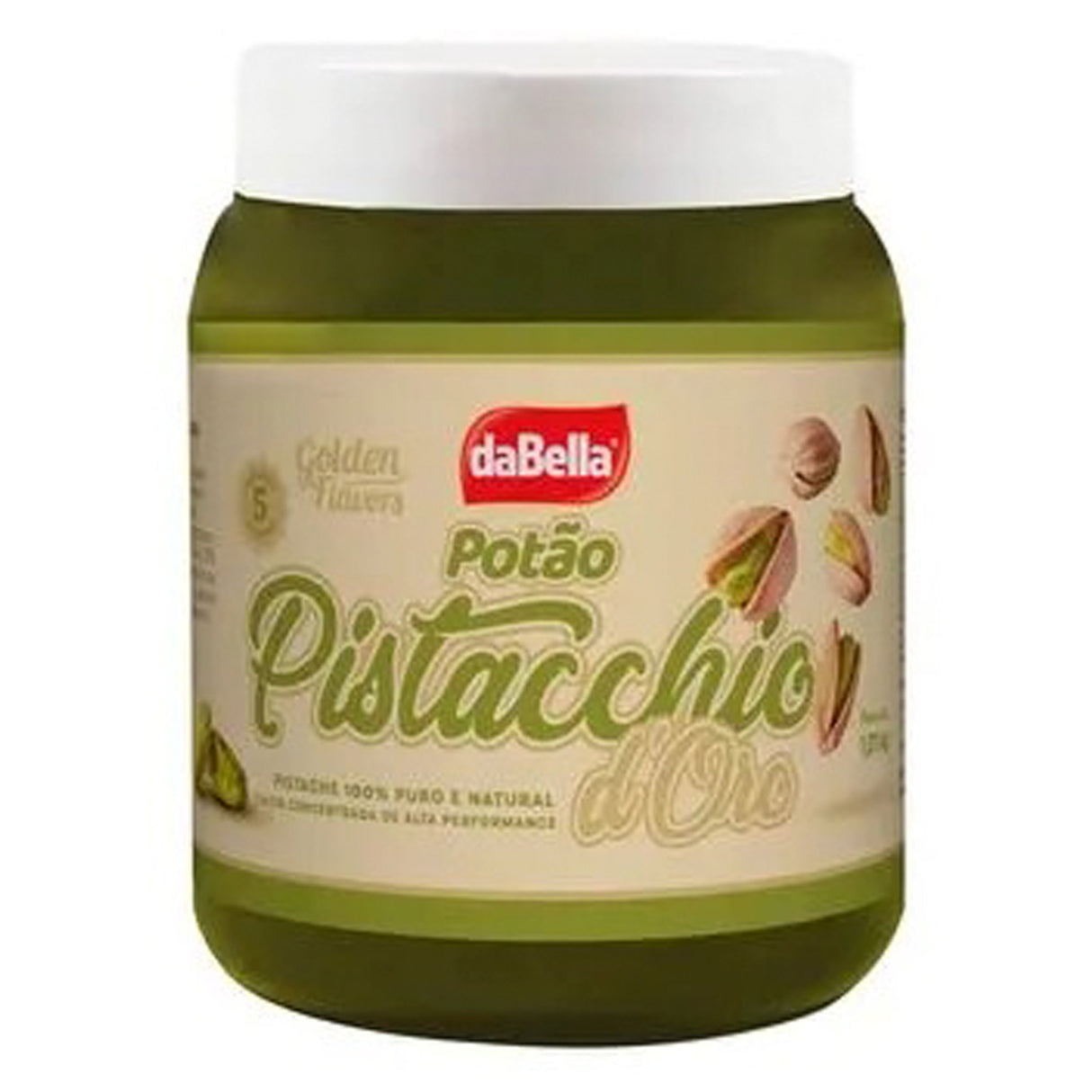 Pasta Saborizante Golden Flavors - Pistache D'oro Potão - 1Kg - DaBella