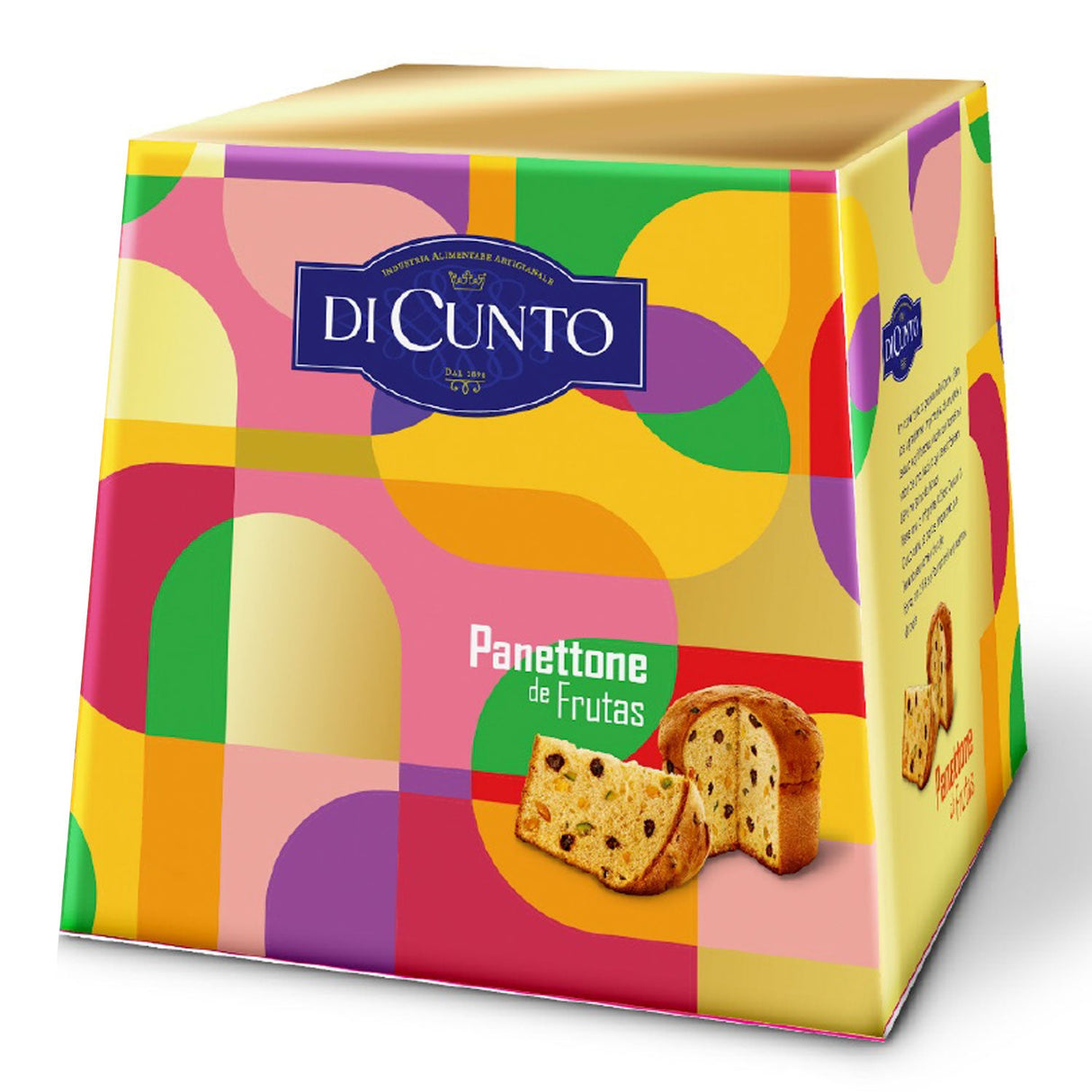 Panettone de Frutas - 1Kg - Di Cunto
