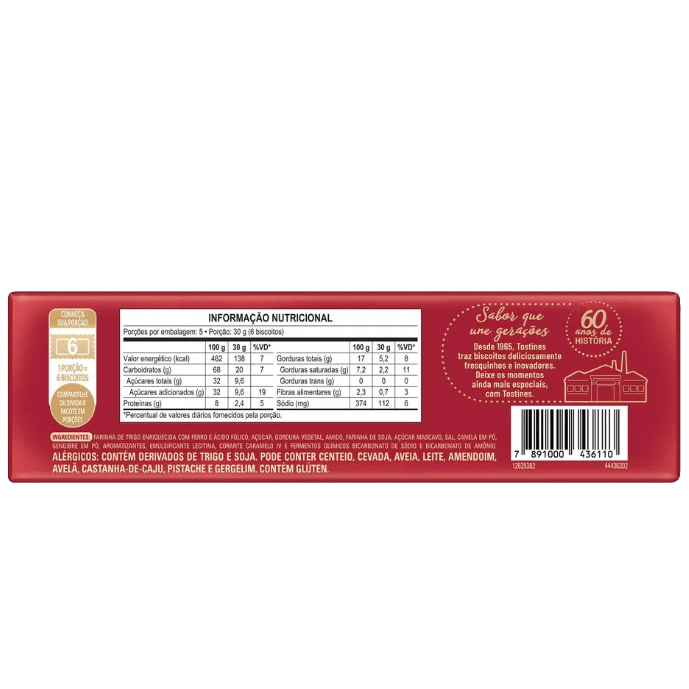 Biscoito Tostines Especiarias - 150g - Nestlé