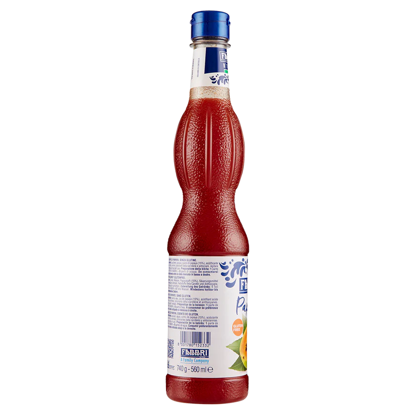 Xarope Mamão Papaya 560ml - Fabbri