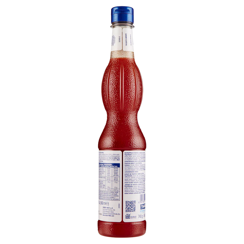 Xarope Mamão Papaya 560ml - Fabbri