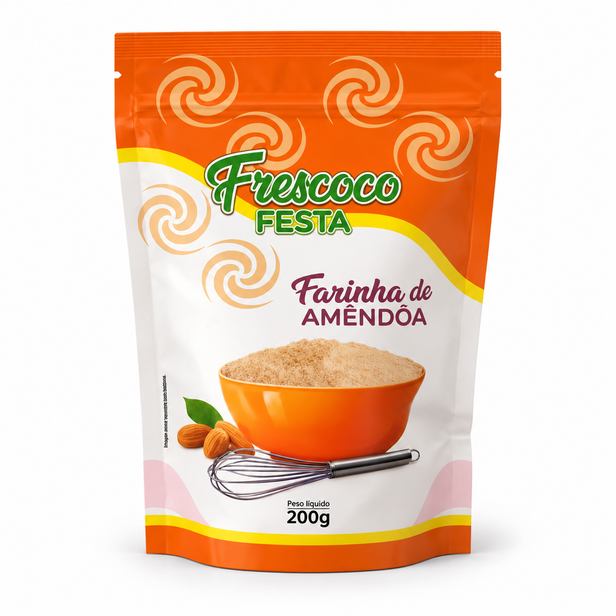 Farinha de Amêndoa - 200g - Frescoco