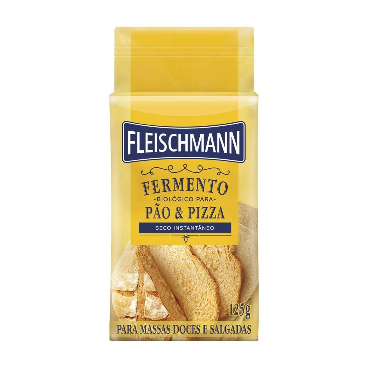 Fermento Biológico Seco Instantâneo Pacote 125g - Fleischmann