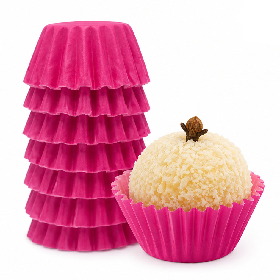 Forminhas Papel Rosa Pink N.05 - 100un - Mago