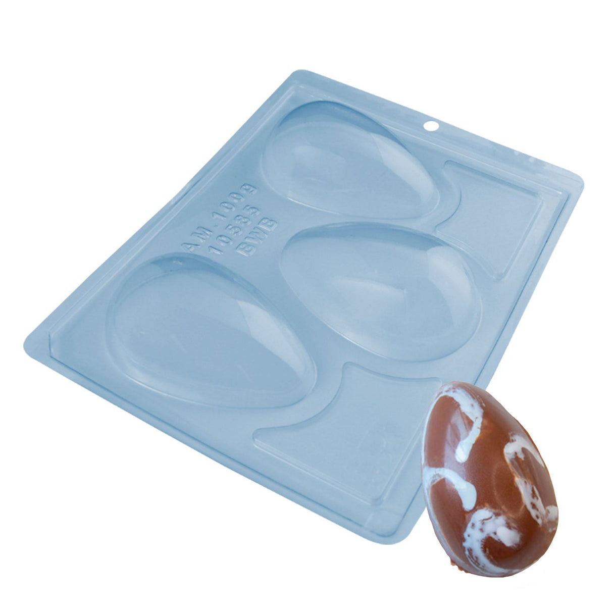 Forma Simples Tradicional Ovo Liso Tamanho 100g ( Cód.10585 ) - BWB