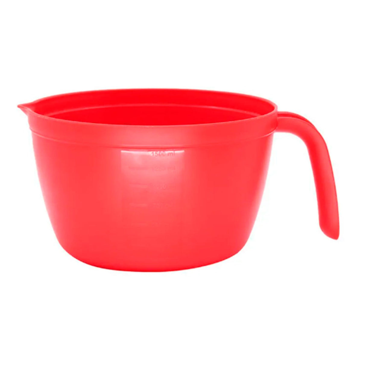 Tigela Inovar Multiuso S/Tampa ( Vermelho Translucido ) 1,5L - Solrac