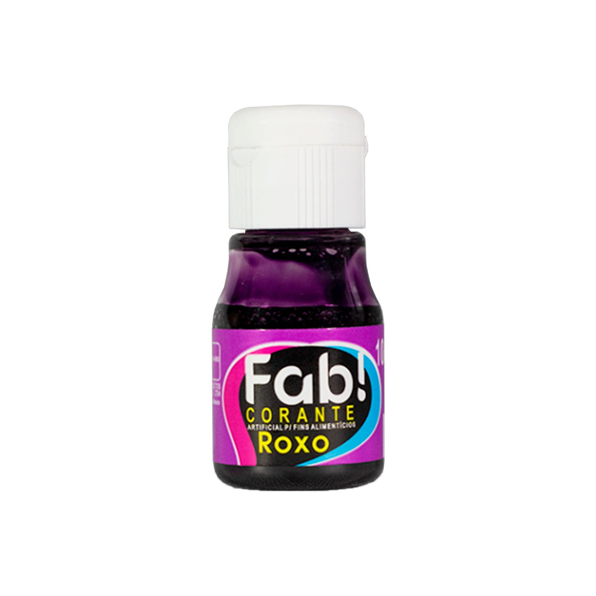 Corante Líquido Roxo 10ml - Fab!