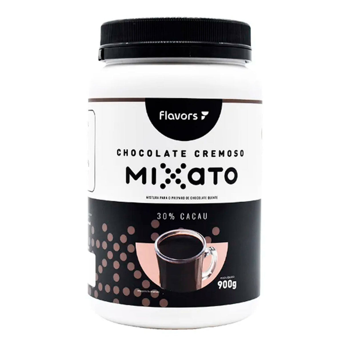 Chocolate Cremoso Mixato 30% Cacau Estilo Europeu 900G - Flavors