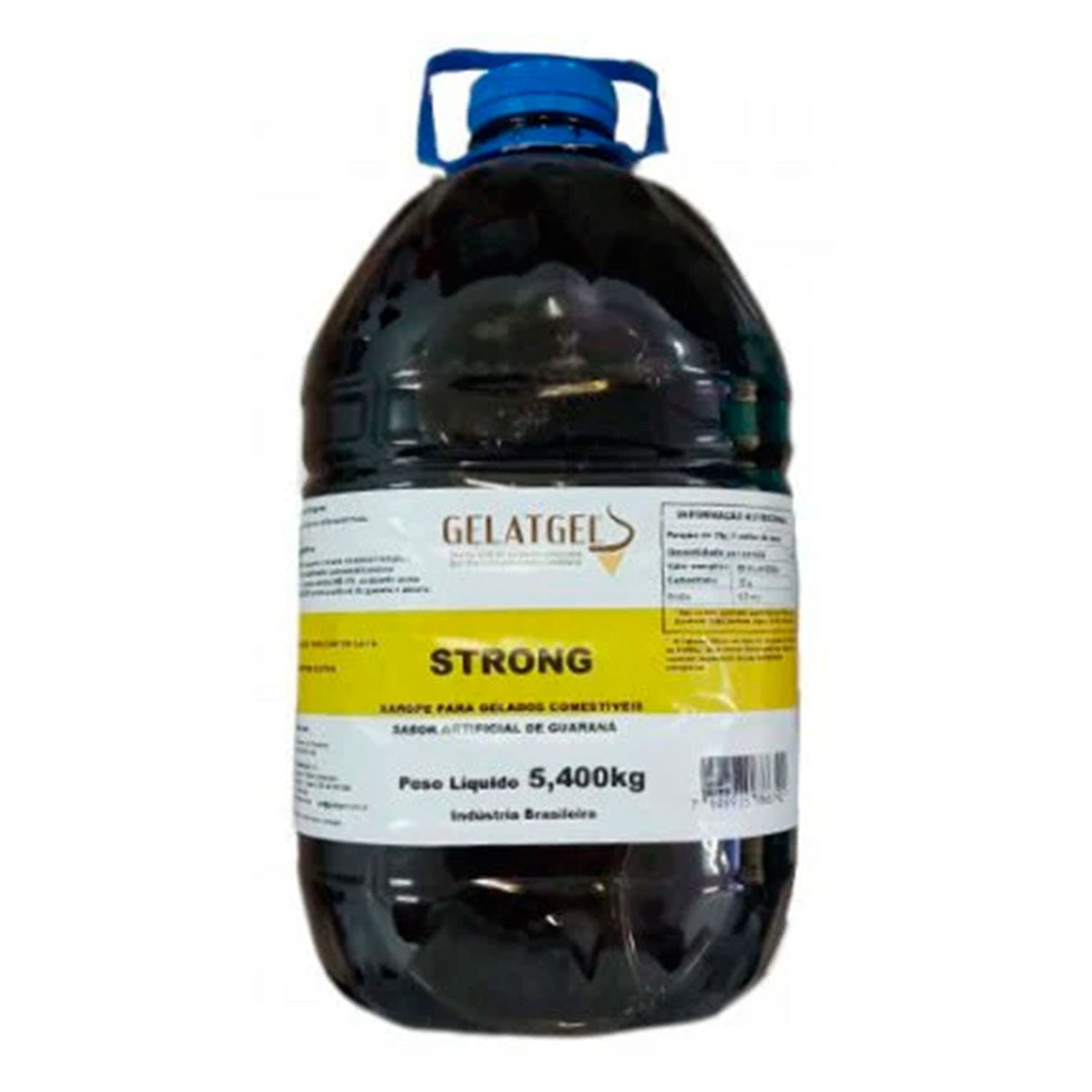 Xarope Guaraná Strong 5.4Kg - Gelatgel