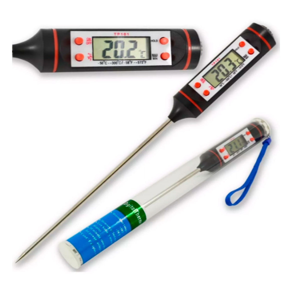 Termômetro Digital De Espeto - Le Chef