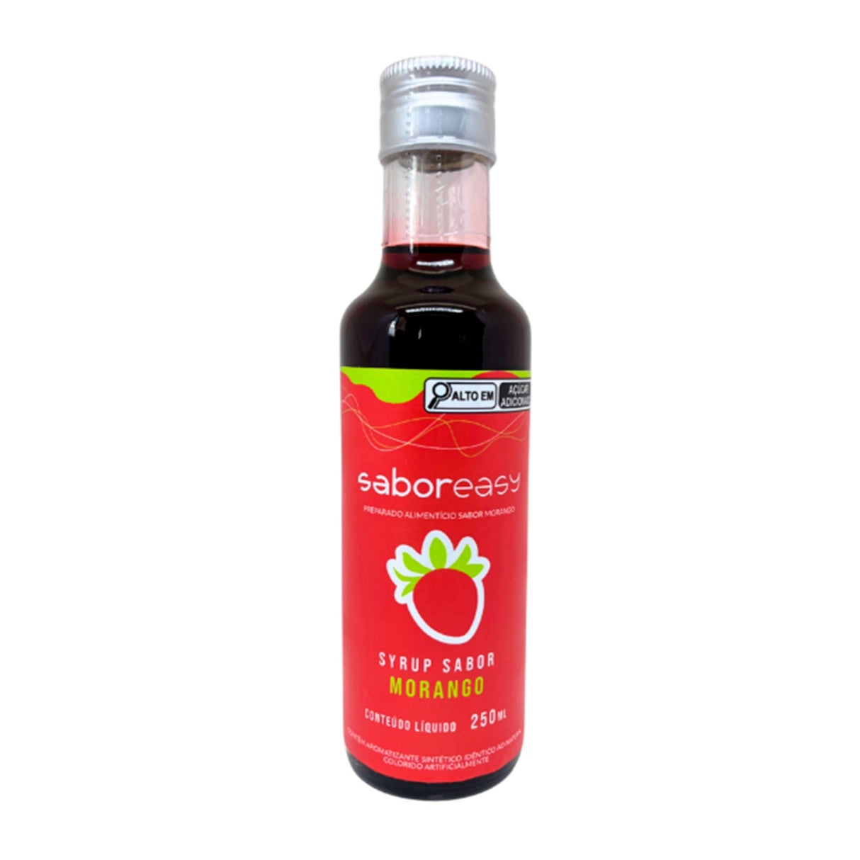 Xarope De Morango 250ml - Saboreasy