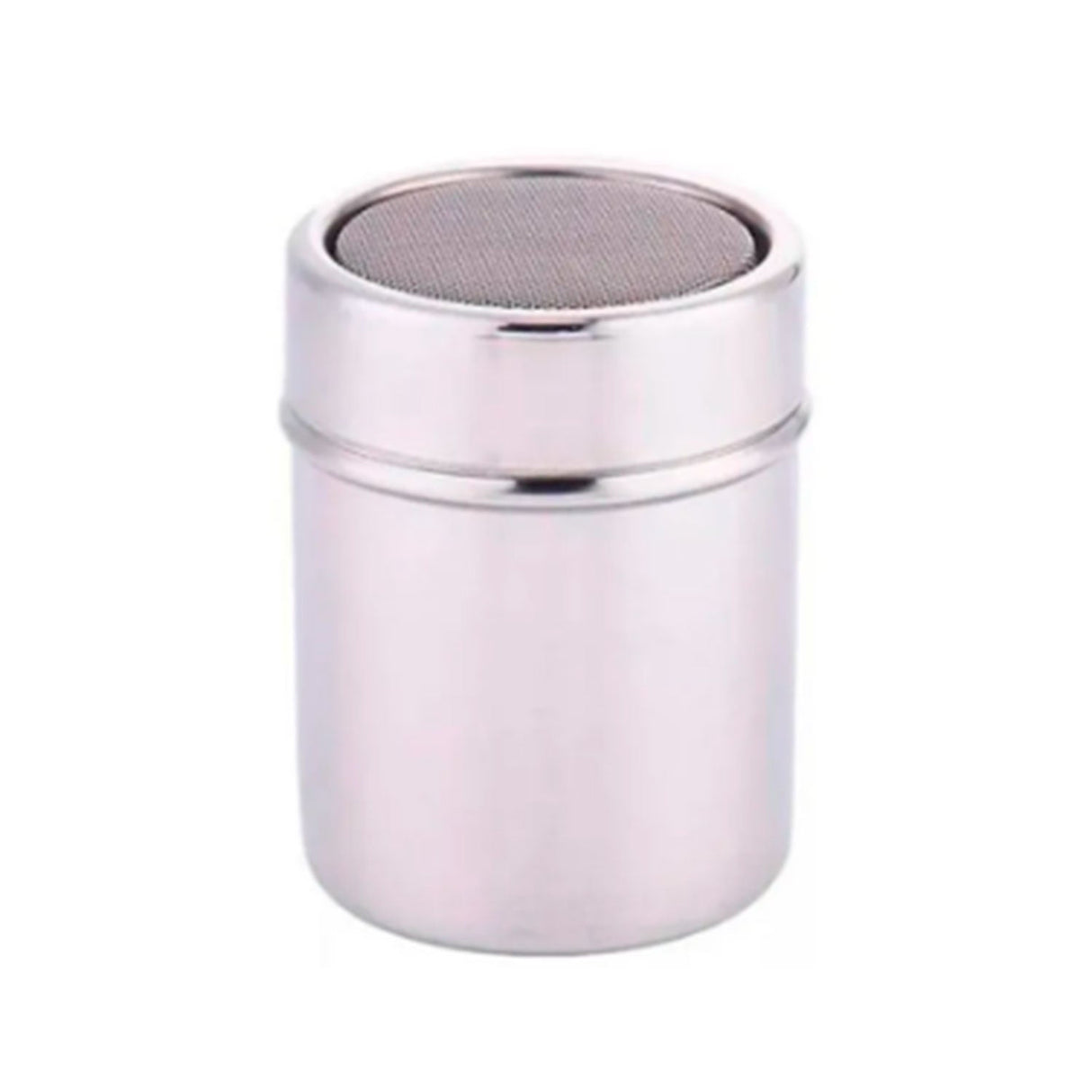 Polvilhador Em Aço Inox Ref 633 ( 7x5cm ) - R.R Oliveira