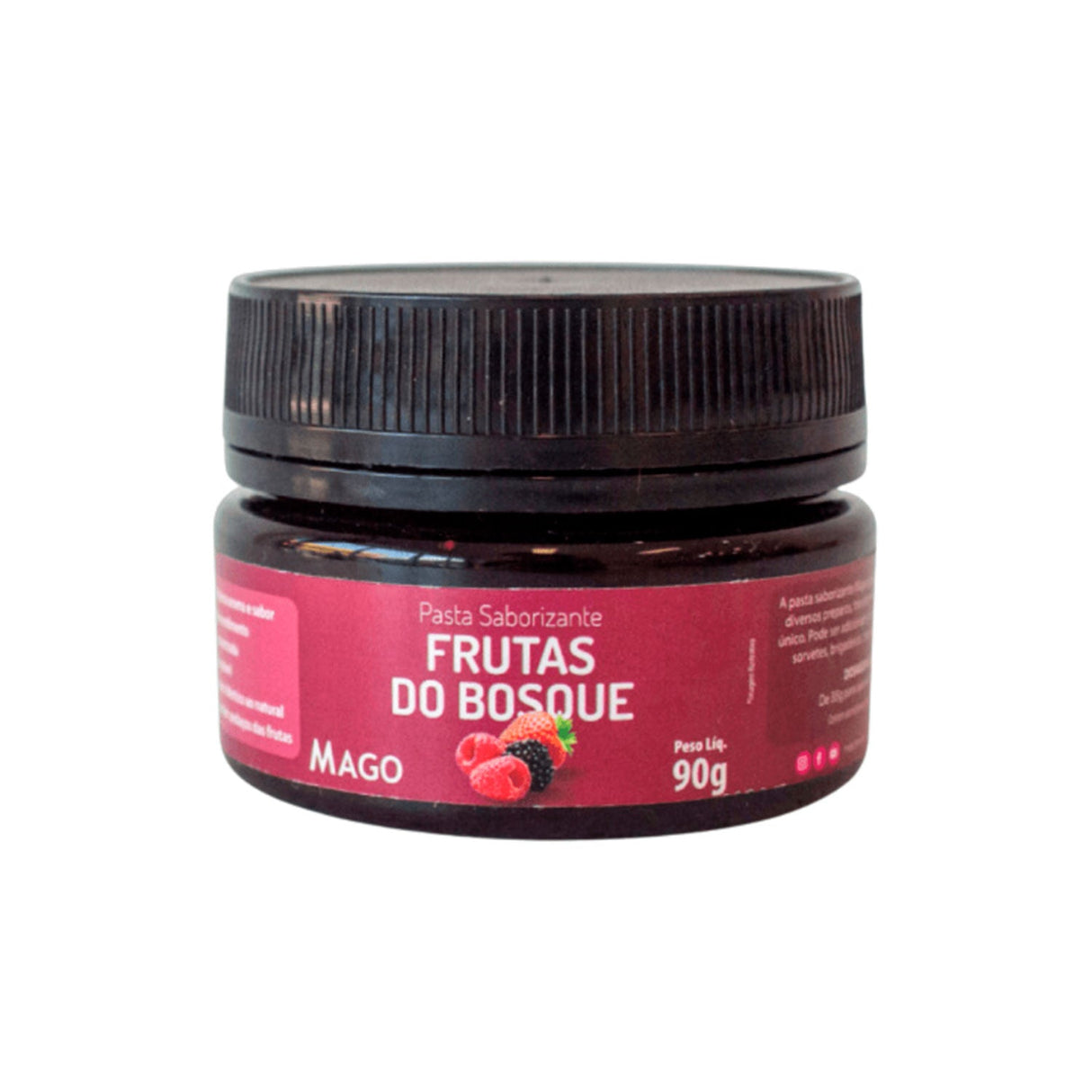 Pasta Saborizante Frutas Do Bosque 90G - Mago