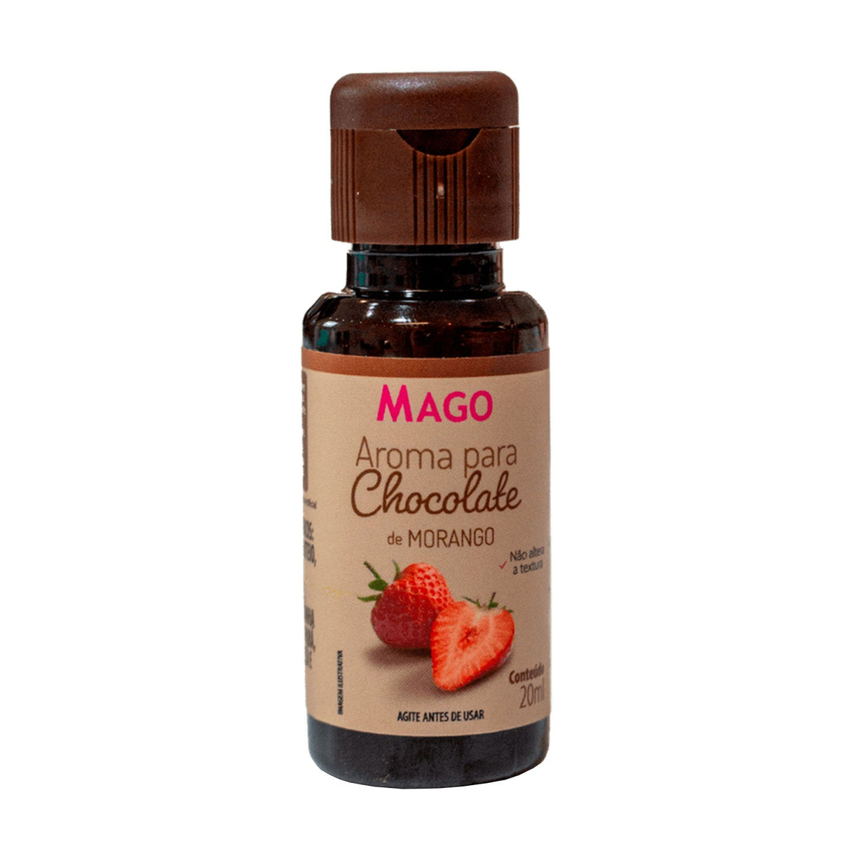 Aroma para Chocolate Morango 20ml - Mago