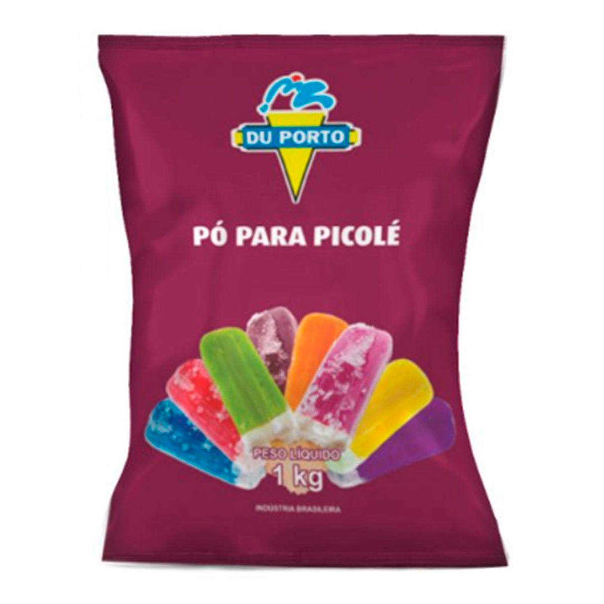Pó Saborizante Cristalizado de Morango 1Kg - Du Porto