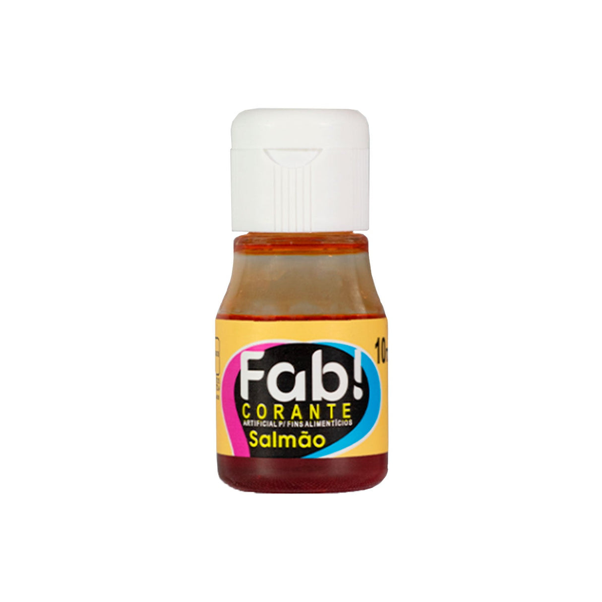 Corante Líquido Salmão 10ml - Fab