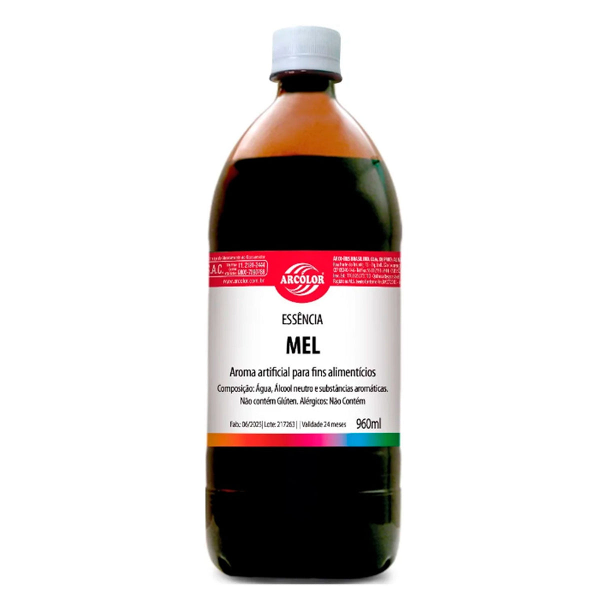 Essência Aroma Artificial Mel 960ml - Arcolor