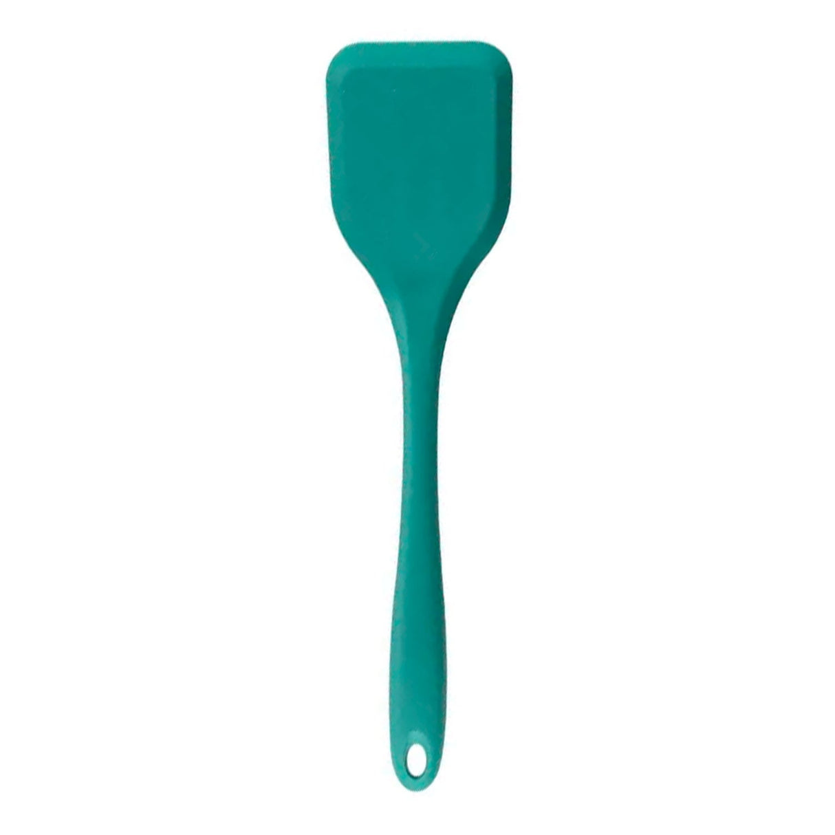 Espátula de Silicone Duplo Verde Escuro Lisa - Oikos