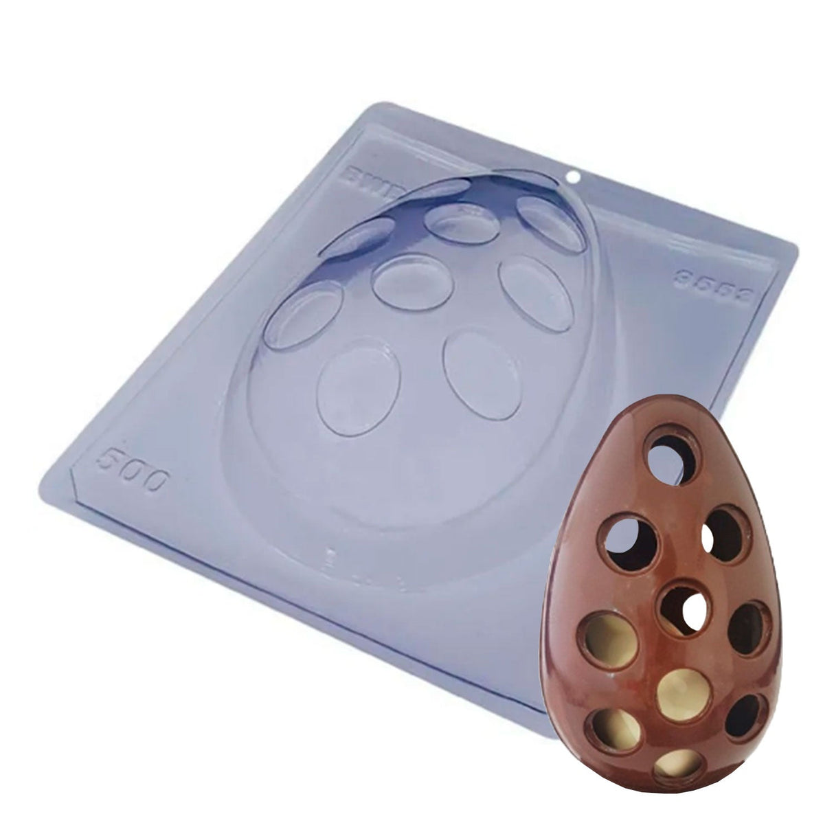 Ovo Vazado Bolinha 500g ( Cód.9553 ) - Bwb