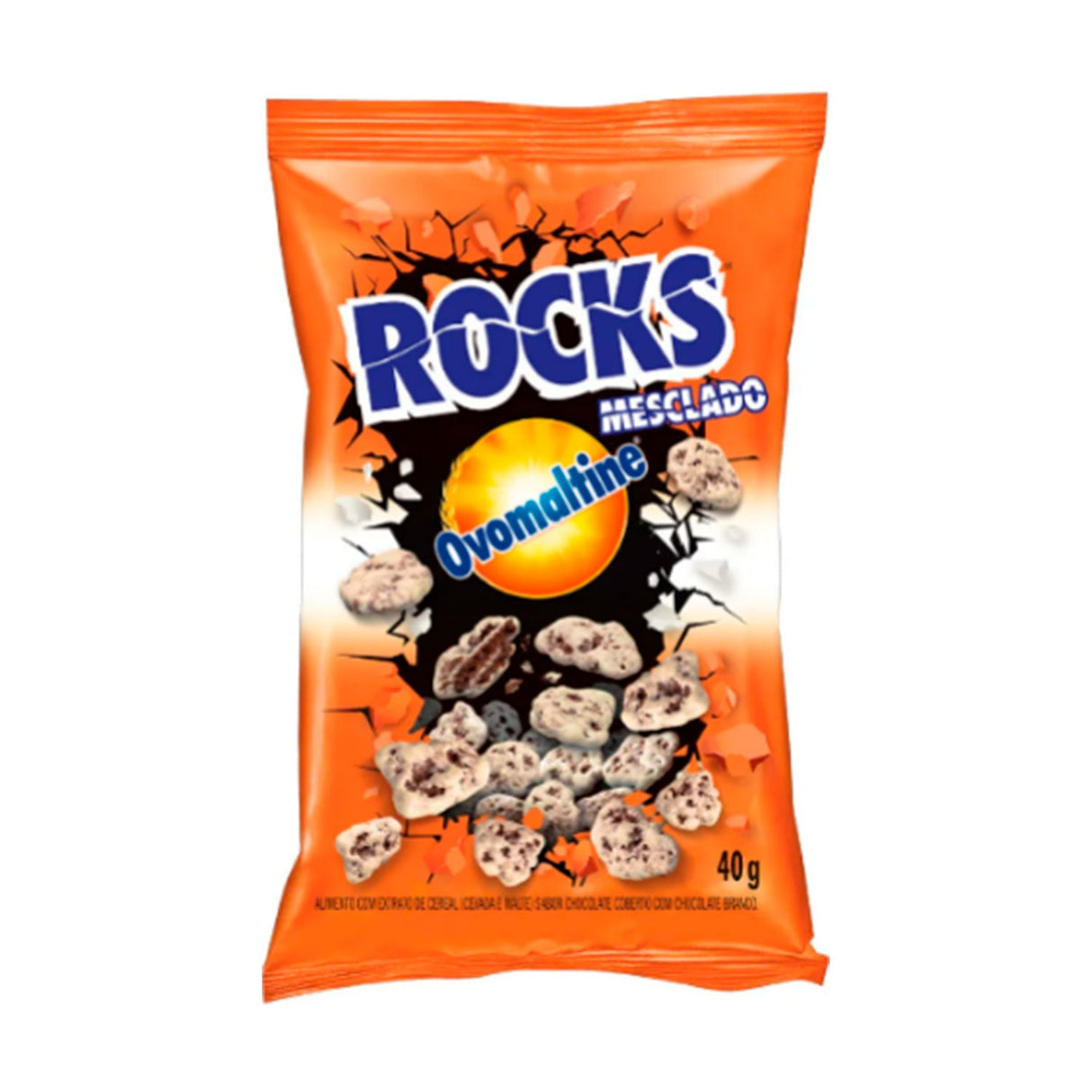 Flocos Crocantes Rocks Mesclado 40g - Ovomaltine