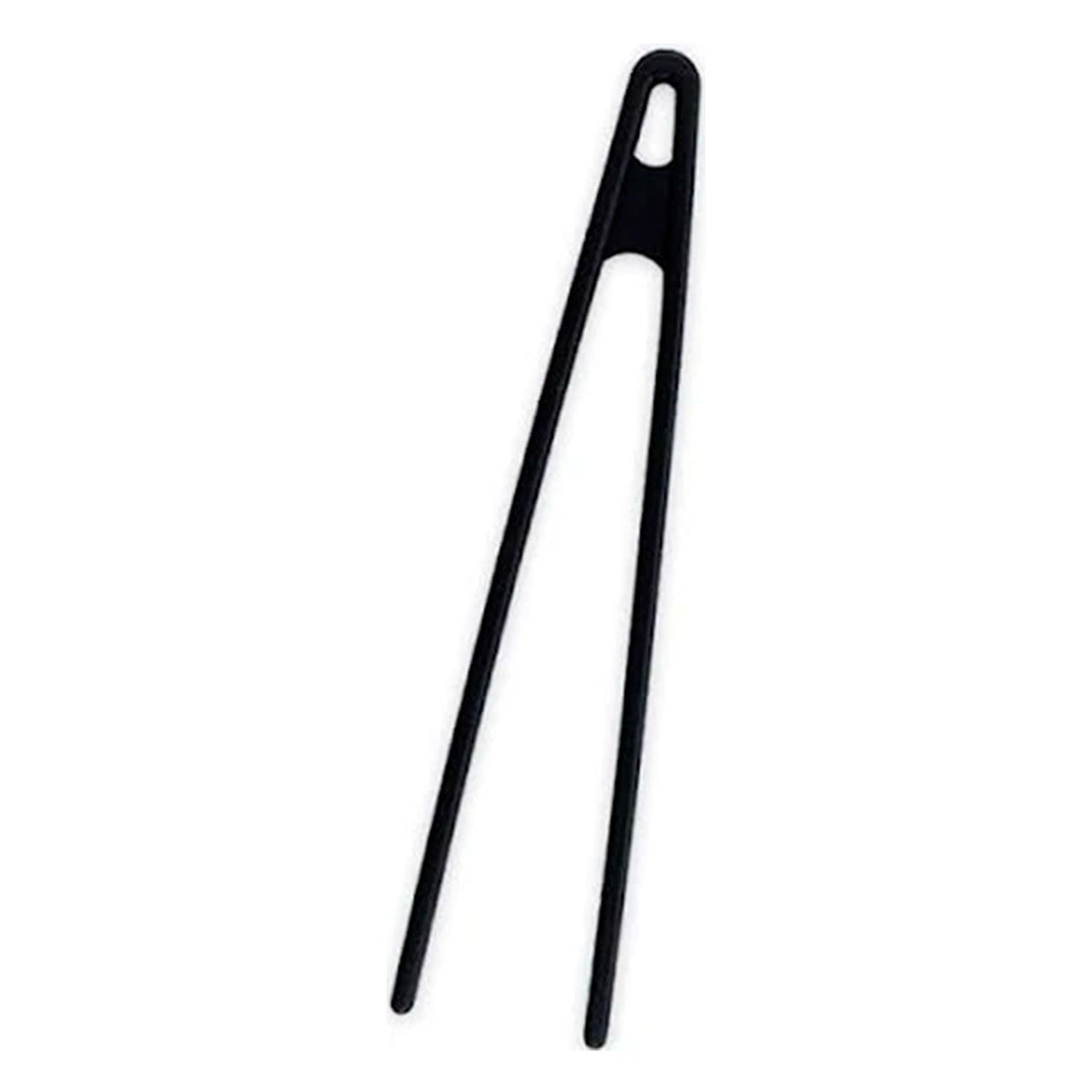 Pegador de Salada Pequeno de Silicone Duplo Preto - Oikos