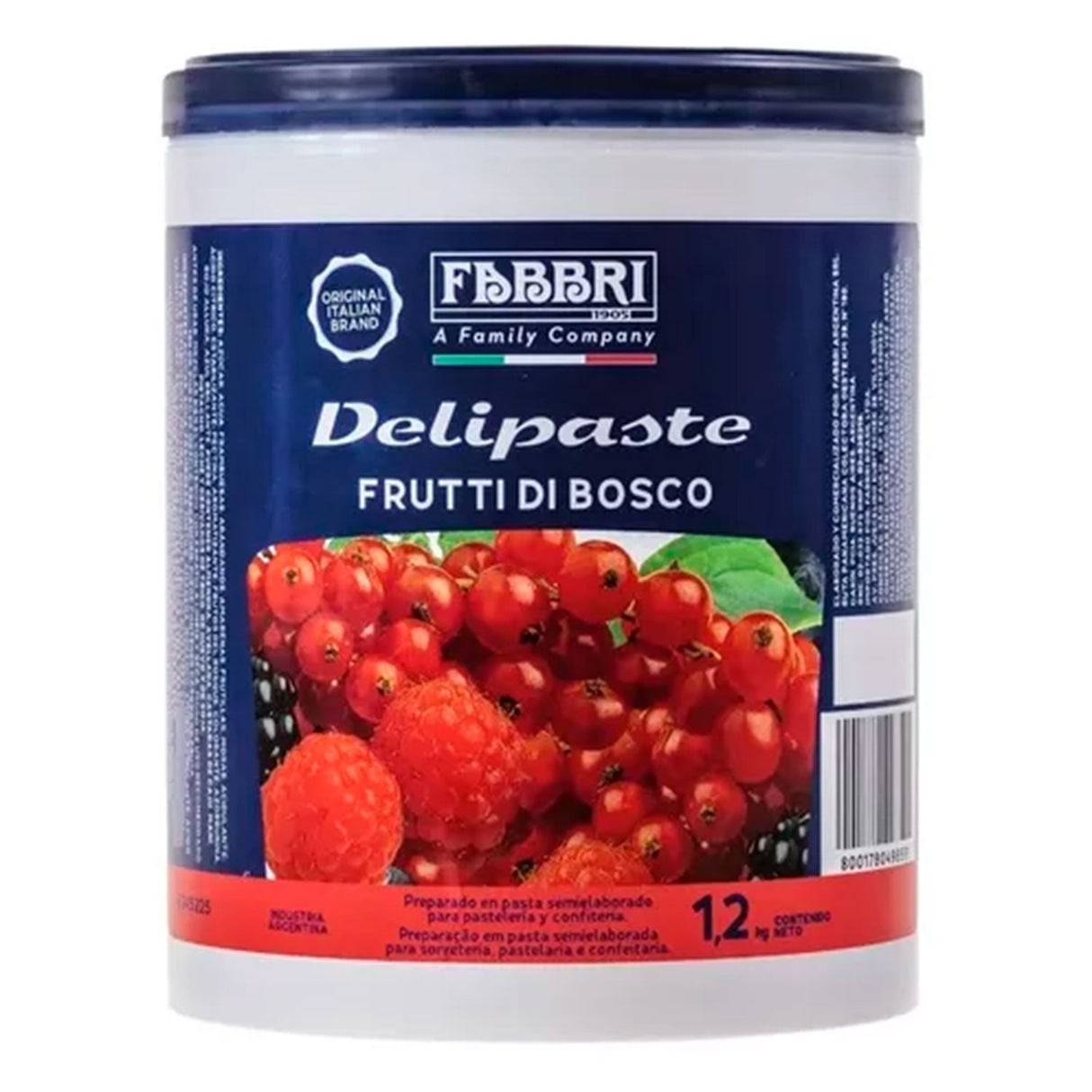 Pasta Delipaste Frutti Di Bosco 1,2Kg - Fabbri